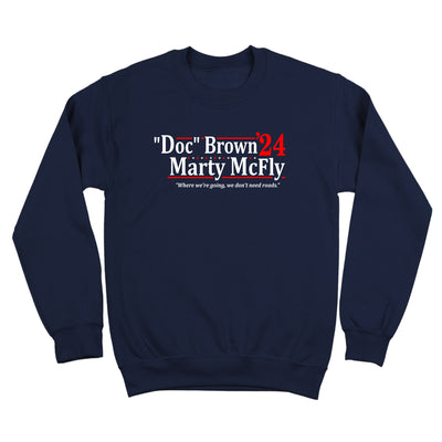 Doc Brown Marty McFly 2024 Election