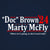 Doc Brown Marty McFly 2024 Election