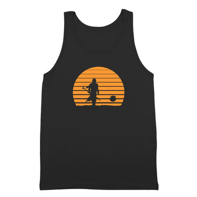 Mandalorian Baby Yoda Sunset - DonkeyTees