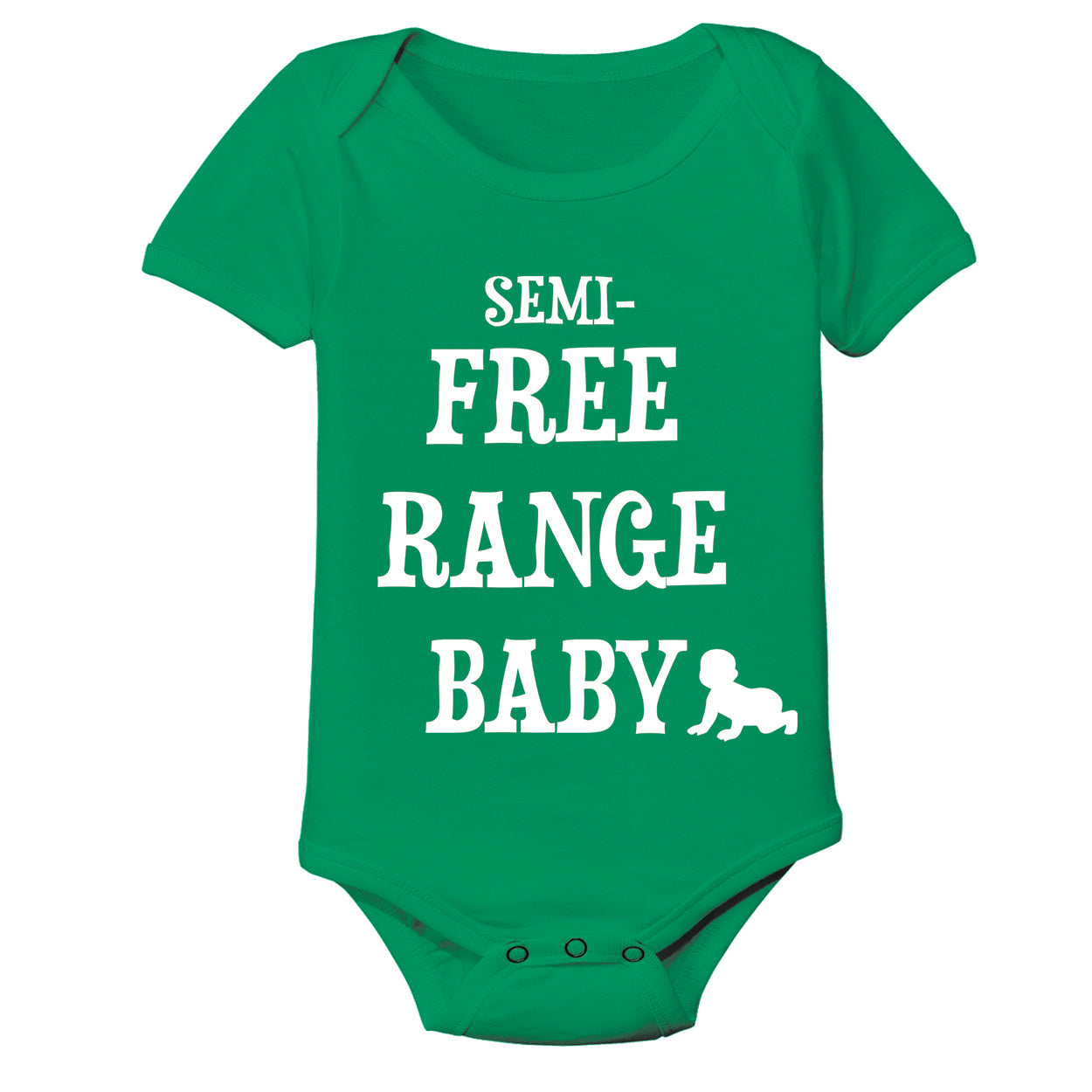 Semi Free Range Baby Tshirt - Donkey Tees