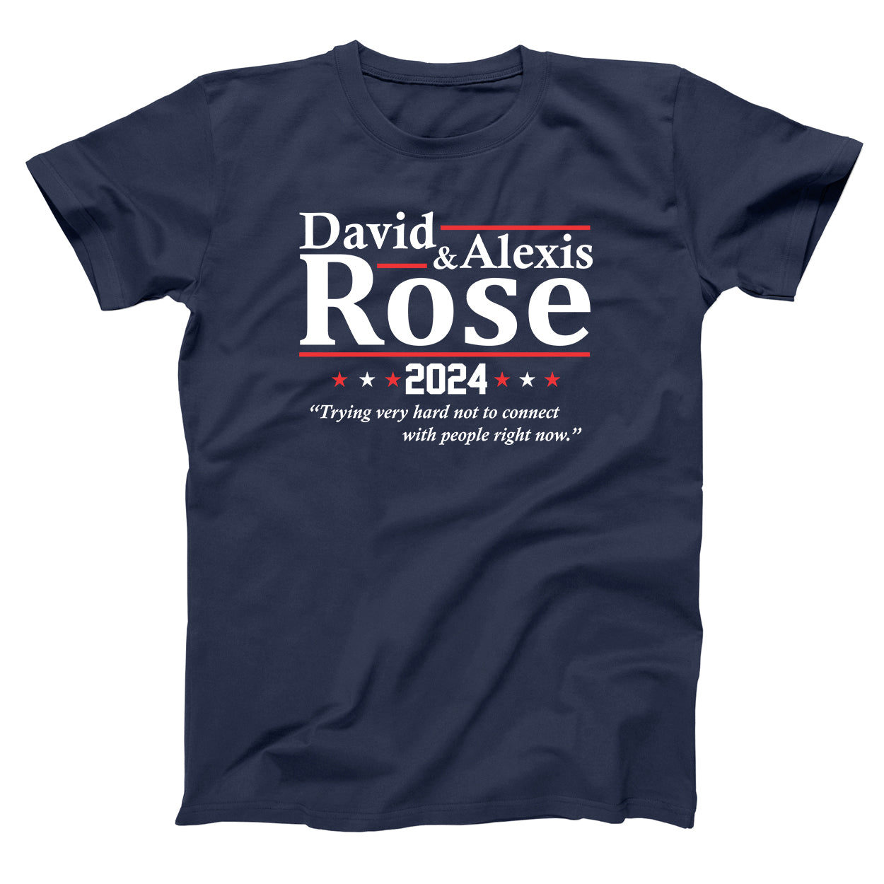 David & Alexis Rose 2024 Election Tshirt - Donkey Tees