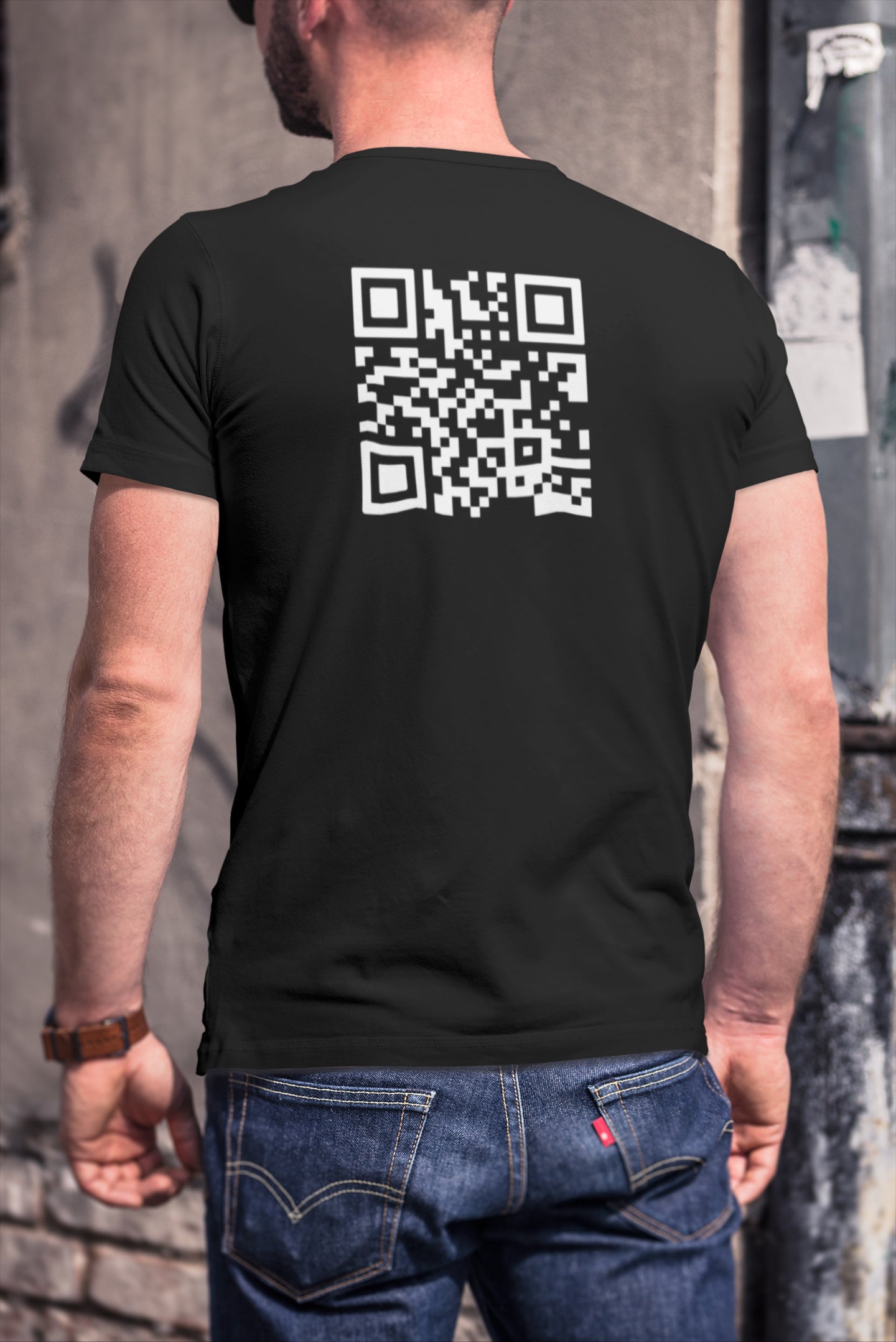 Rick Roll Prank QR Code, Funny T-shirts in all sizes
