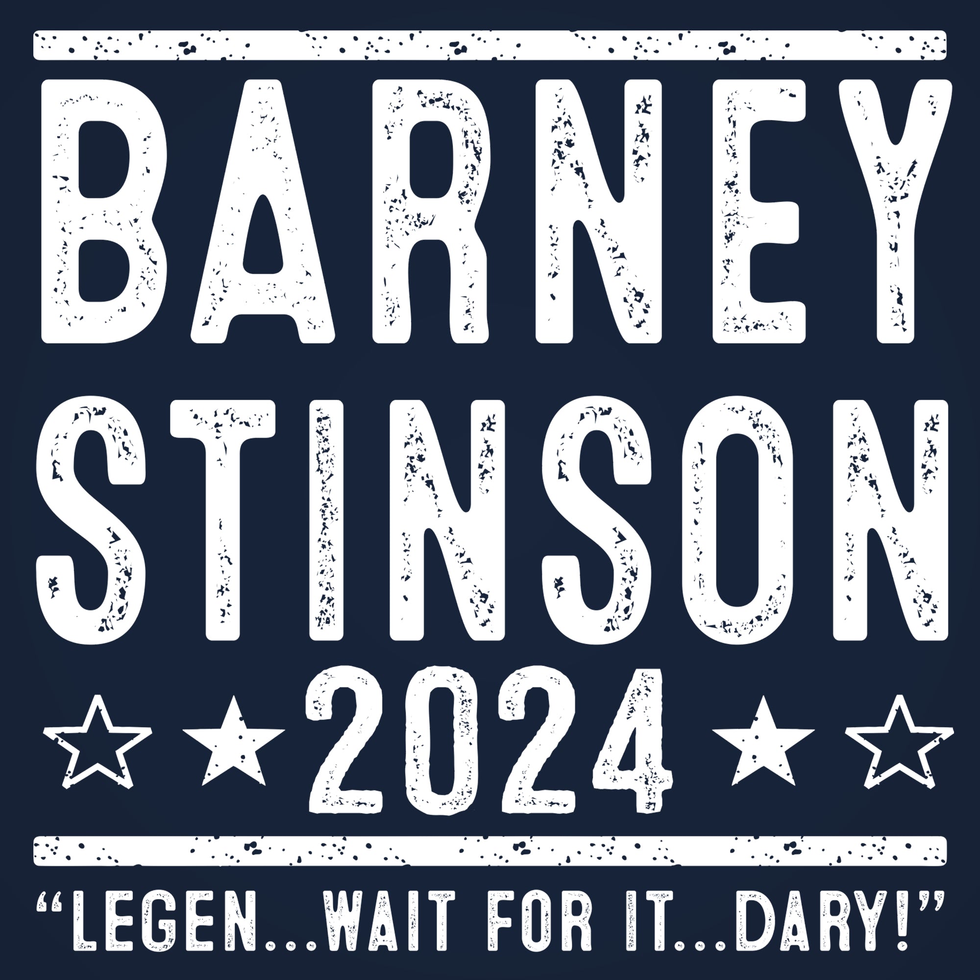Barney Stinson 2024 Election