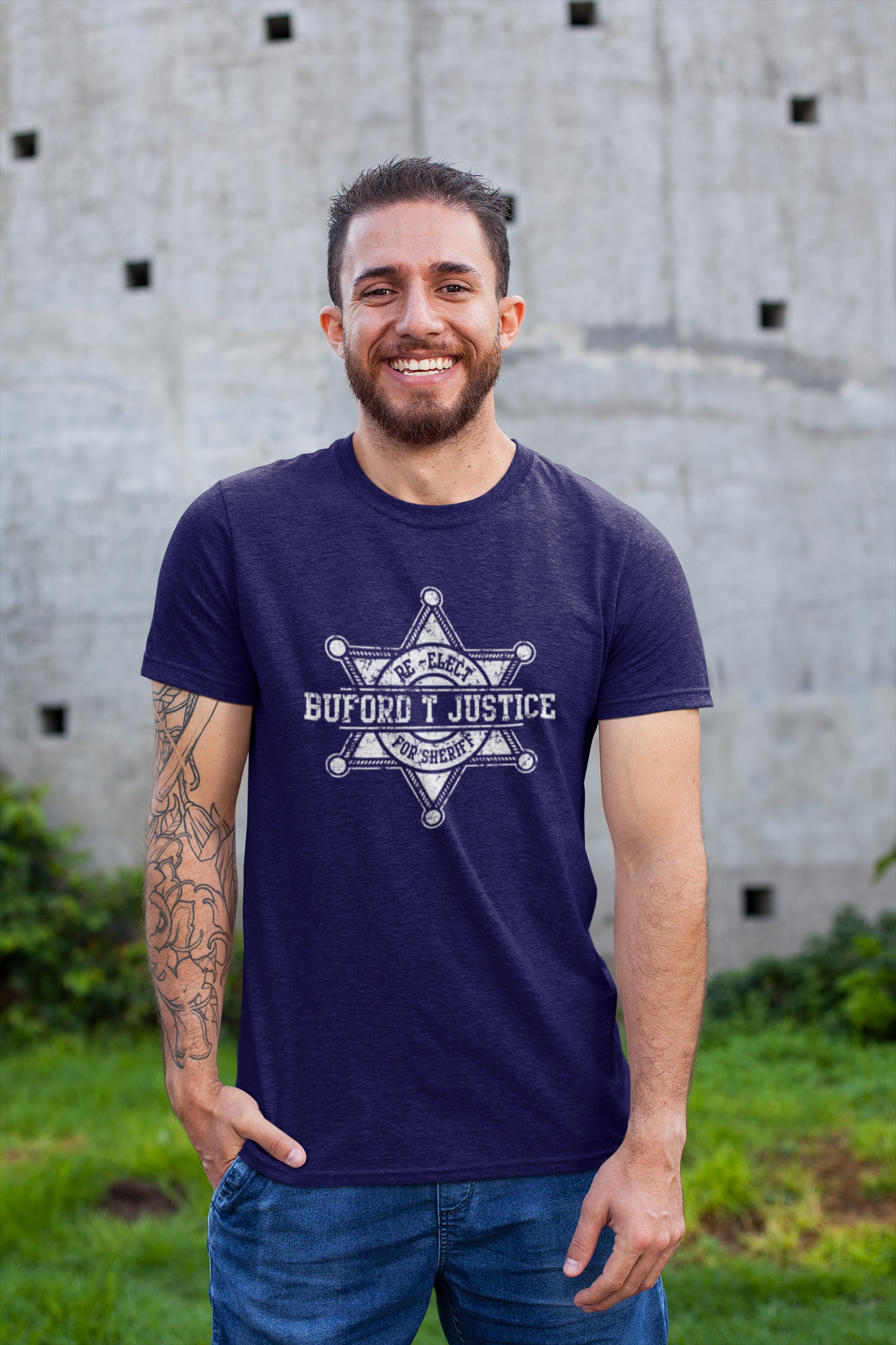 Buford T Justice Tshirt - Donkey Tees