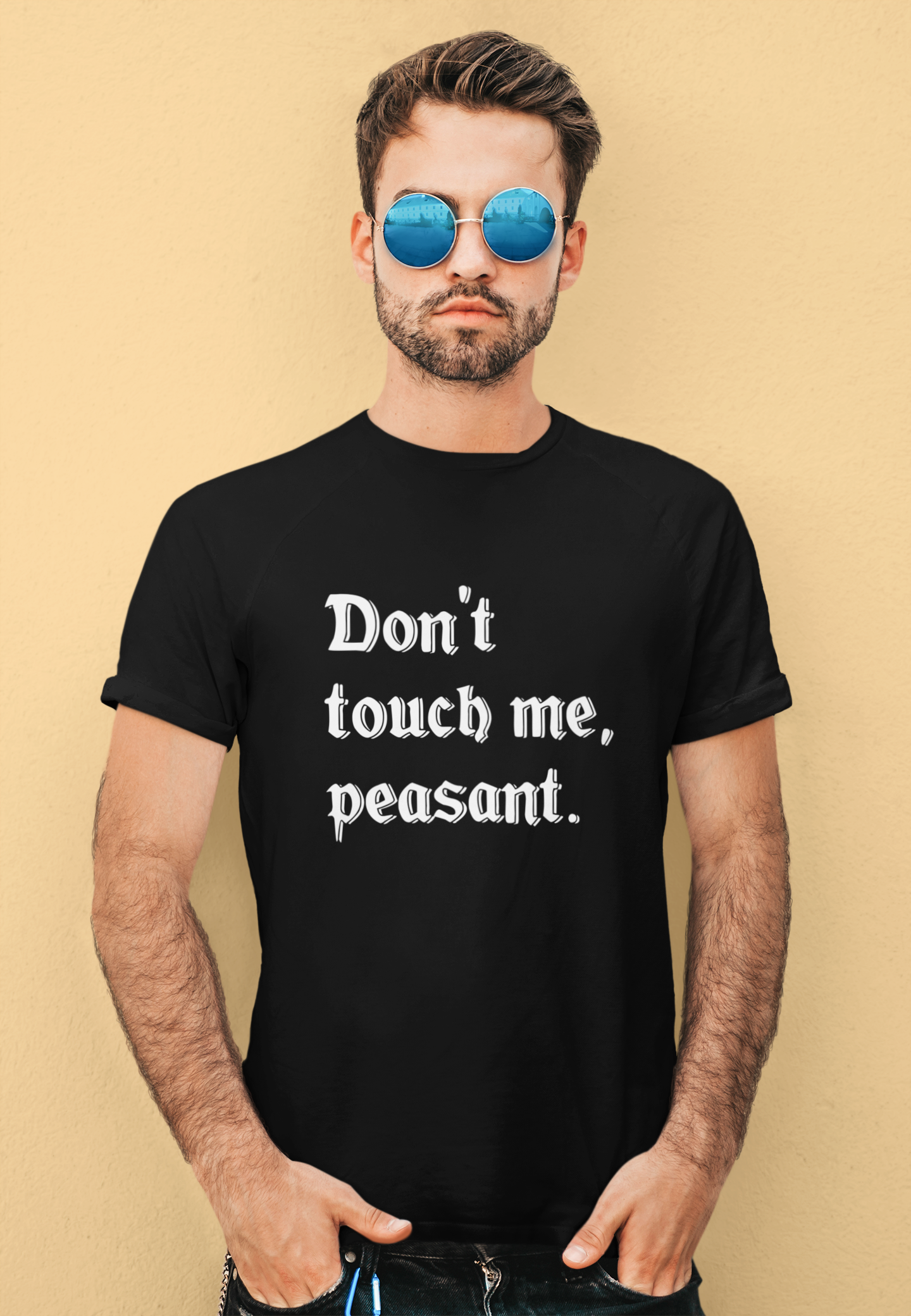 Dont Touch Me Peasant Tshirt - Donkey Tees
