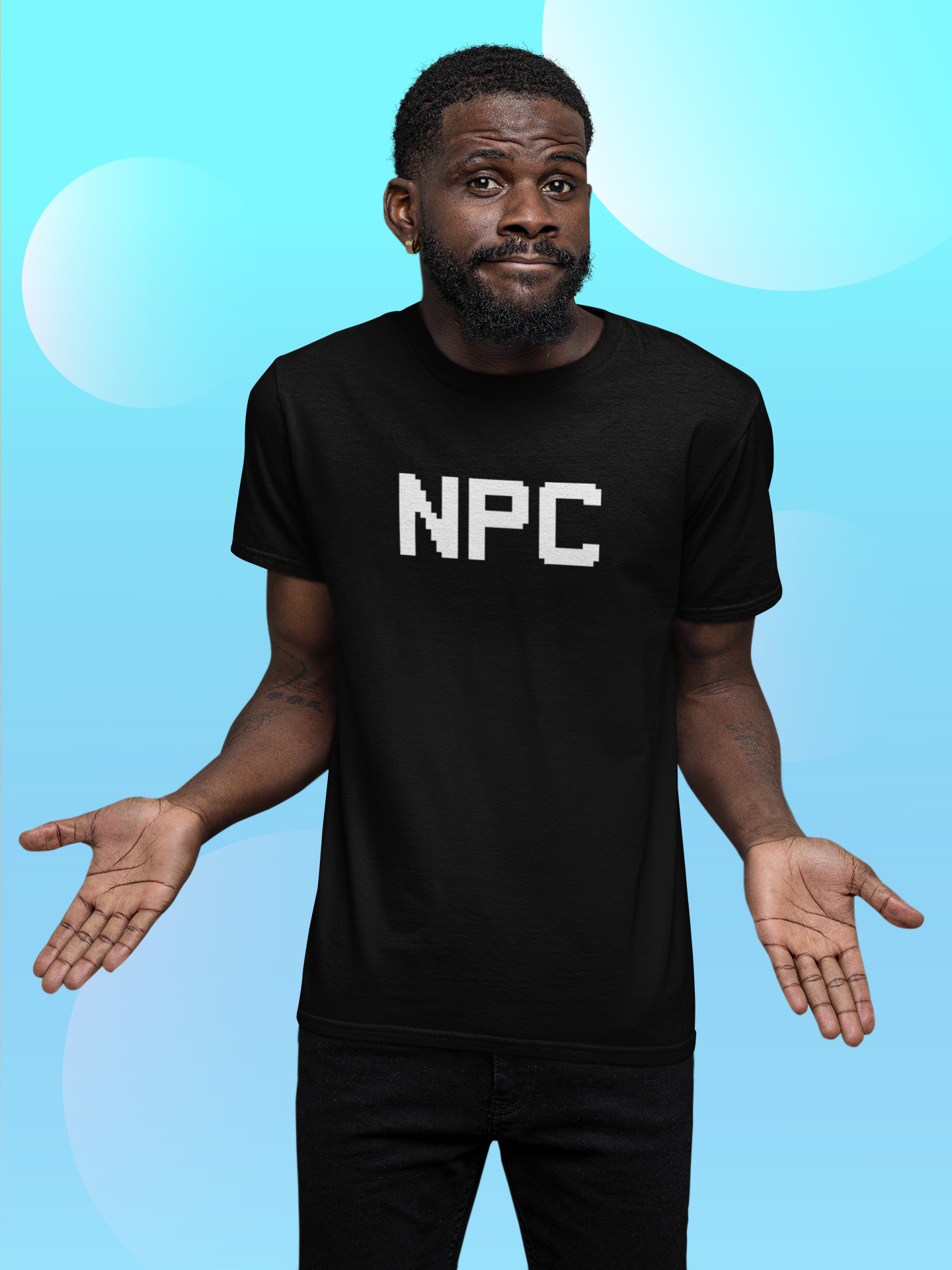 NPC - Non Player Character Tshirt - Donkey Tees